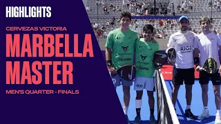 Quarter-Finals Highlights (Chingotto/Tello vs Stupa/Lima) Cervezas Victoria Marbella Master 2022