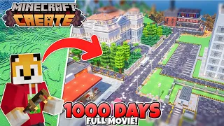 1000 days FULL MOVIE | Minecraft Create Mod (Day 3000 - 4000)