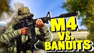 M4 Vs Bandits! - DayZ Standalone