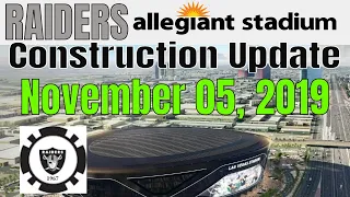 Las Vegas Raiders Allegiant Stadium Construction Update 11 05 2019