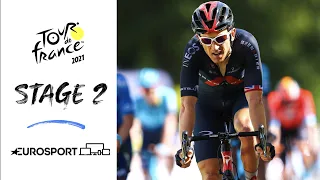 2021 Tour de France - Stage 2 Highlights | Cycling | Eurosport