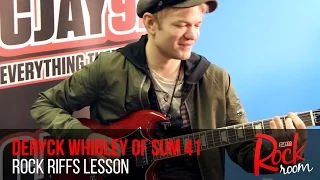 Deryck Whibley of Sum 41 Guitar Riffs Lesson