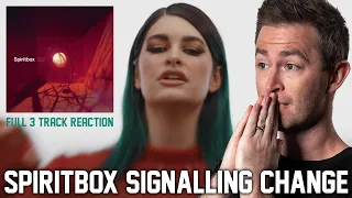 Spiritbox - Rotoscope / Sew Me Up / Hysteria FULL RELEASE REACTION // Aussie Bass Player Reacts