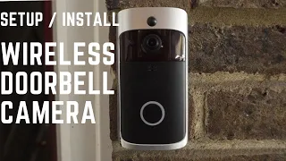 How to Setup / Install Wireless Door Bell Camera, Security Door Bell (XSHCam app) Installation