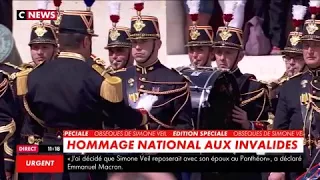 Emmanuel Macron : "Simone Veil reposera avec son époux au Panthéon"