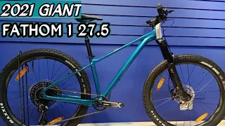 2021 GIANT FATHOM 1 27.5 TEAL SMALL