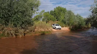 River crossing in the Capitol Reef National Park, Utah