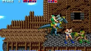 18+Прохождение игры Golden Axe часть 1 с комментариями