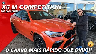 BMW X6 M COMPETITION - INSANO! O Carro Mais Rápido Que Dirigi