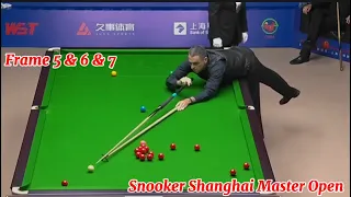 Snooker Shanghai Master Open Ronnie O’Sullivan VS Ali Carter ( Frame 5 & 6 & 7 )