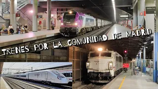 Ferrocarril español / Trenes de España en la Comunidad de Madrid ~ TRAINSPOTTER - TRAINSPOTTING 2023