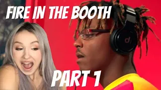 First Time Hearing Juice Wrld - Fire In The Booth REACTION!!!