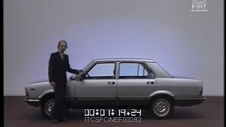 Giancarlo Baghetti prova per voi la FIAT Argenta (gamma)  1981  ita v-