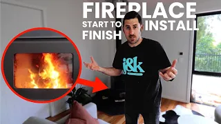 The Cleanest Most Efficient fireplace in NZ // Build & Install