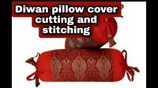 Diwan pillow cover cutting and stitching #diwanpillowcovermaking #pillowcovercuttingandstitching