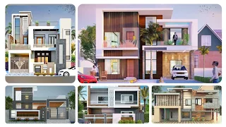 Top 50 Latest House Front Elevation Design 2024 | Modern House Exterior | 😍 Beautiful house design 🏡