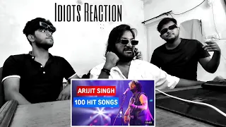 Reaction Top 100 Songs  Of Arijit Singh (2011-2023) | Random 100 Hit Songs | Three Idiots Reaction
