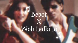 Bebot x Woh Ladki Jo Sabse Alwg Hai | Shahrukh Khan X Black Eyed Peas | Mashup By @SaahuMusic