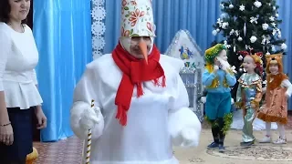 Снеговик Пришёл на Утренник Детский Сад Игры Хоровод