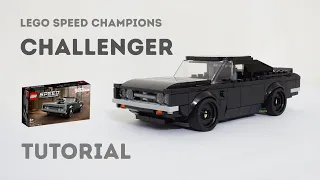 Tutorial - '71 Dodge Challenger | Lego Speed Champions 76912 Charger Alternate Build Instructions