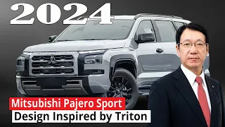 Upcoming: New 2024 Mitsubishi Pajero Sport to Undergo Redesign Inspired by Triton Model