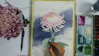 Рисование хризантемы.Что будет на МК