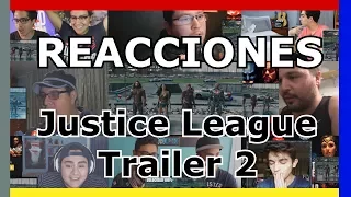 Reactions mashup: Justice League Trailer 2 | San Diego Comic Con 2017