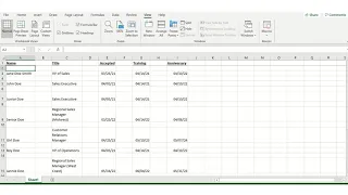 How to Keep Text Visible As You Scroll a Worksheet in Excel