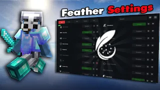 Best FPS settings for New & CRACKED feather client!