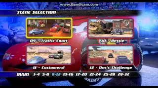 Cars 2006 DVD Menu Walkthrough