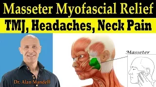 Masseter Myofascial Relief for TMJ, Headaches, Neck Pain, Tinnitis, Dizziness - Dr Alan Mandell, DC