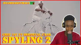 CHEF 187 KILLED THIS 🔥🔥 Chef 187 ft Immortal C'zar - SPYLING 2 (Official Video) #reaction #zambia