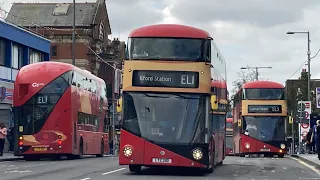 London Buses at Barking 10/9/22