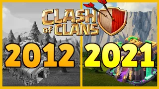 A Brief History of Clash of Clans - 2012-2021