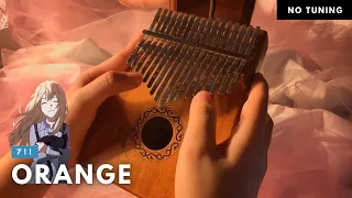 Your Lie In April OST - Orange by 7!! | Kalimba Cover With Tabs (NO TUNING) | My Spring Lullaby