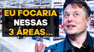 3 ÁREAS QUE ELON MUSK DISSE QUE SE ESPECIALIZARIA SE FOSSE JOVEM