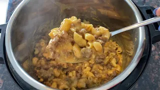 Instant Pot Boxed Hamburger Helper - How To Cook Hamburger Helper In The Instant Pot