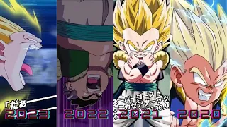 Evolution of Gotenks Animations 2016-2023 DBZ Dokkan Battle