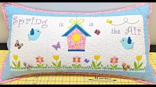 Spring is in the Air Settee Pillow Part 2-Assembly April 17, 2024