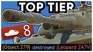 Object 279 vs Top Tier MBTs