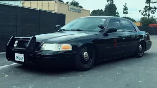 Все секреты ПОЛИЦЕЙСКОГО Форда на ПНЕВМЕ! Ford Crown Victoria Police Interceptor обзор и тест-драйв