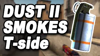 Dust 2 Smokes T-side - 20 Best Smokes 2023