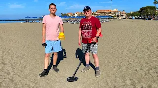 Metal Detecting With My Dad In Tenerife! What Did We Find?