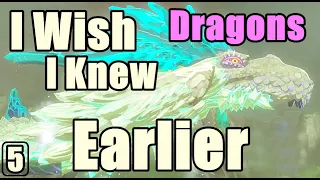 I Wish I knew Earlier Zelda Breath of The Wild #5 Dragons BoTW