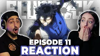 THIS ANIME IS SO GOOD!! SOCCER PLAYER REACTS TO Blue Lock! Episode 11 REACTION!