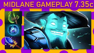 ✨ Emo Storm Spirit 82% Kill participation! Mid Gameplay 7.35c - Dota 2 Top MMR