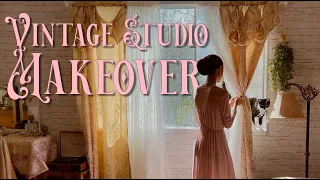 Beautiful Art Studio Makeover 🕰 🧸 ✨, Cozy Art Vlog, Remodeling, Importance of an Artist Studio