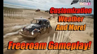 Forza Horizon 4 Freeroam Gameplay, Car Customization, HOUSES, Races And In Depth Weather!