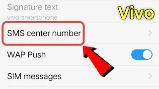 Vivo Sms Center Number Settings | Sms Center Number Setting In Vivo How To Set