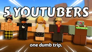 5 YOUTUBERS have a TERRIBLE roadtrip... | A dusty trip